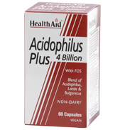 Health Aid Acidophilus Plus 4 Billion 60 Vegicaps