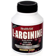 Health Aid L-Arginine 500mg 60 tablets
