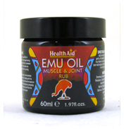 Health Aid Emu Muscle & Joint Rub Cream 60ml
