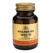 Solgar Vitamin D3 Cholecalciferol 1000ui 90&hellip;