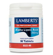 Lamberts Alpha Lipoic Acid 250mg 90 Tablets