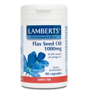 Lamberts Flax Seed Oil 1000mg 90 Capsules