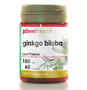 Power Health Ginkgo Biloba 180mg -60 Capsules