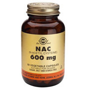 Solgar N-Acetyl-L-Cysteine NAC 600mg 60 Vegicaps